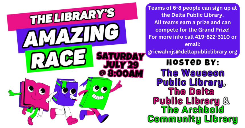 The Library's Amazing Race 7/29 8A