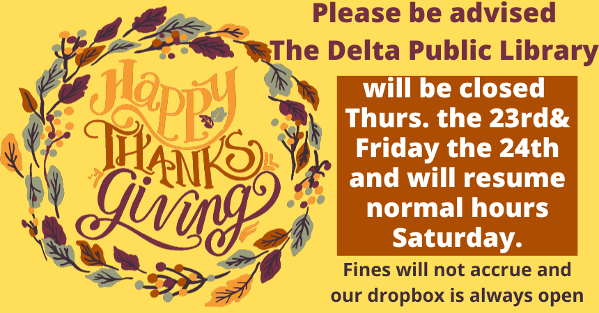 closed 23&24 for thanksgiving open saturday
