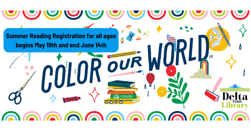Registartion for all ages May 19th - June 14th