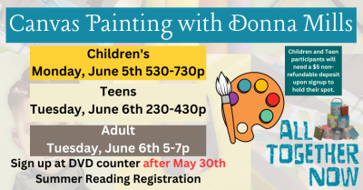 Canvas Painting with Donna Mills